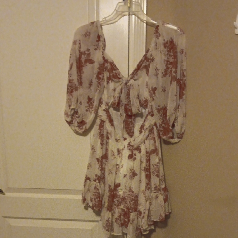 Floral Print Women's Dress